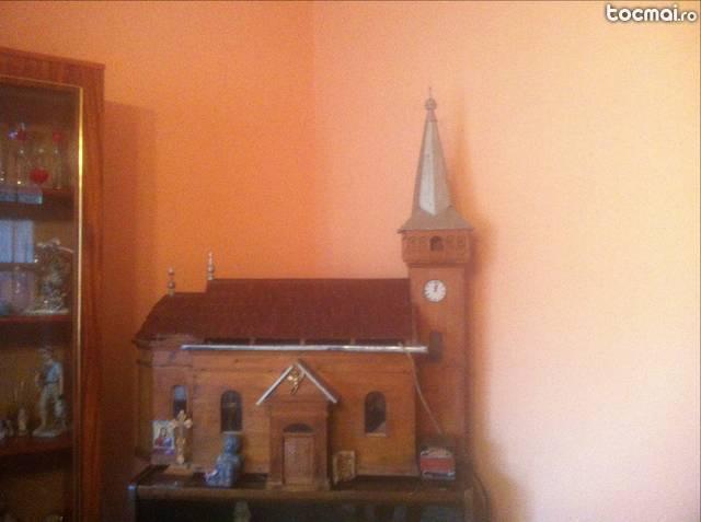 Biserica din lemn in miniatura