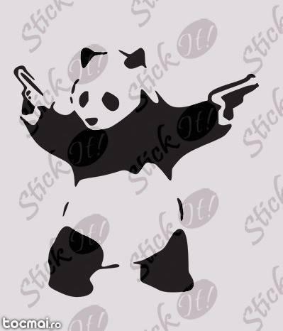 Panda_ tatuaj de perete_ sticker decorativ cod: wall- 391