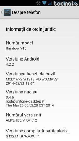 Smartphone E- boda rainbow v45