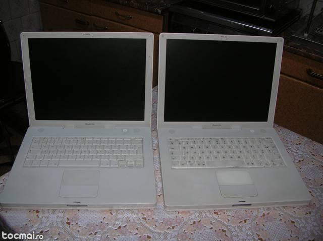 2 laptopuri Apple iBook G4 impecabile