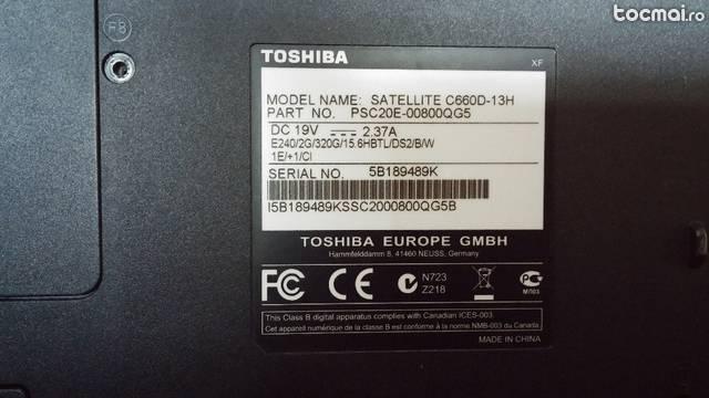 Dezmembrez Toshiba Satellite C660D- 13H