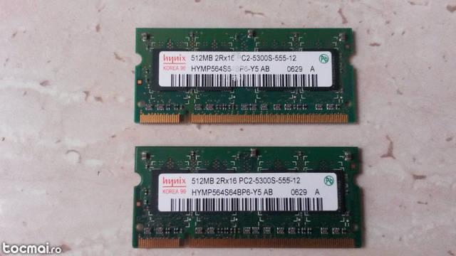 Memorie laptop DDR2 - 512 RAM