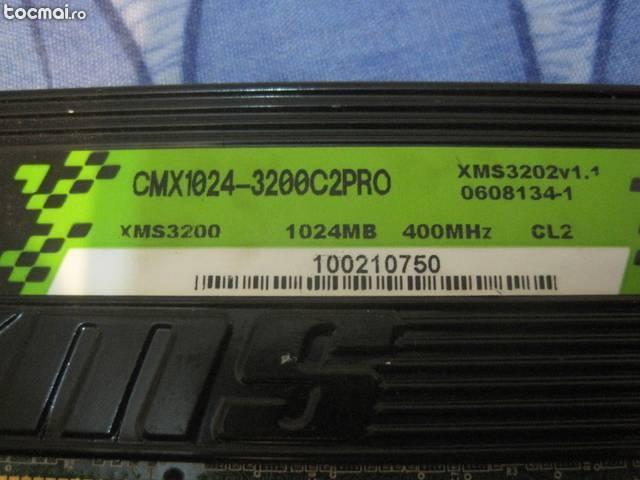 Memorie RAM Corsair XMS 3202 1 GB DDR1 400 MHz PC 3200