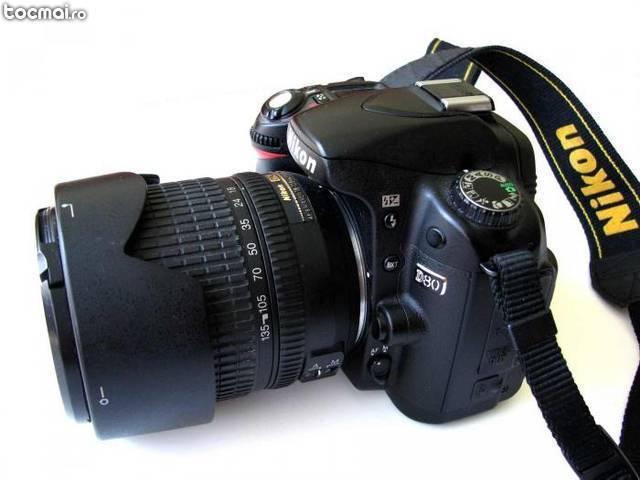 Nikon D80 cu 18- 135