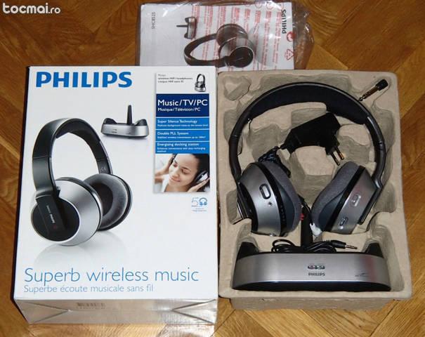 Philips Wireless Headphones SHC 8525