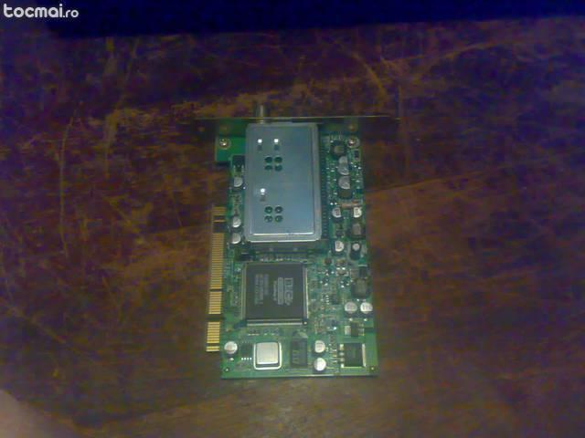 Placa TV satelit SKY 2 pentru PC, putin folosita
