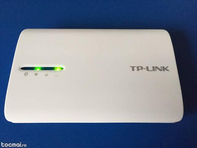 Router Wireless N TP- LINK TL- MR3040, 3G, portabil