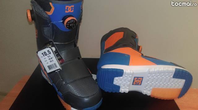 Boots dc shoes noi 44 cu garantie sistem dublu boa