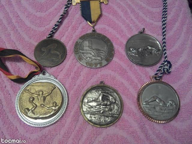 6 medalii deosebite din bronz- zinc (m8)