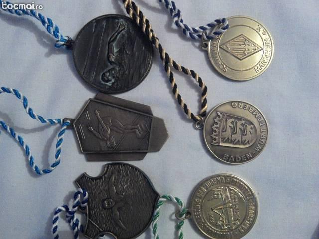 Colectie de 6 medalii din bronz masiv (m3)
