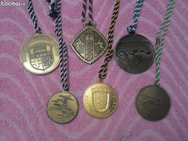 Set 6 medalii din bronz masiv de colectie (m2)