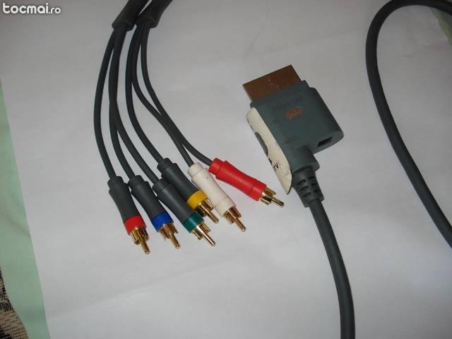 cablu HD AV Component Xbox 360- original Microsoft