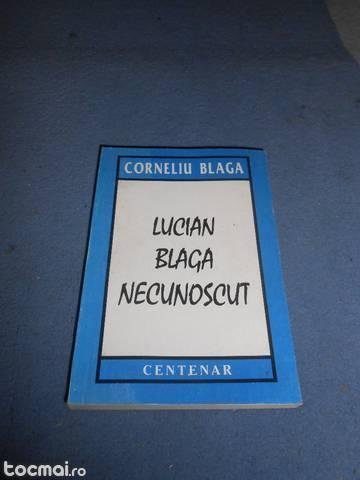 Carte Lucian Blaga Necunoscut