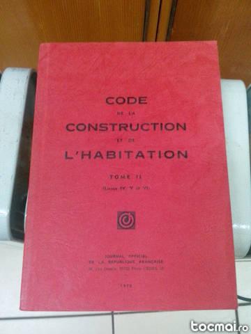 Code de la Construction et de l'habitation