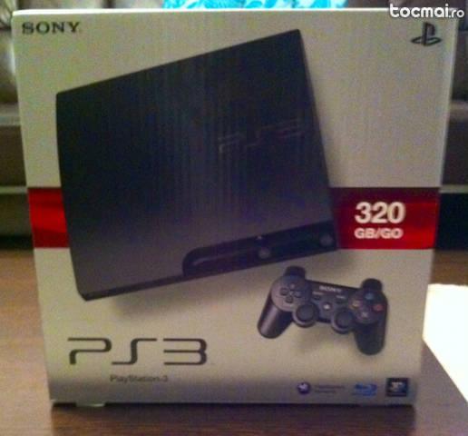 Consola Play Station PS3+3 Controllere wireless+Jocuri