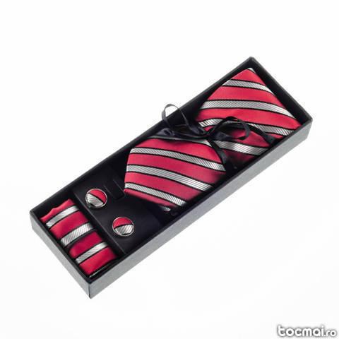 Cravata subtire butoni batista