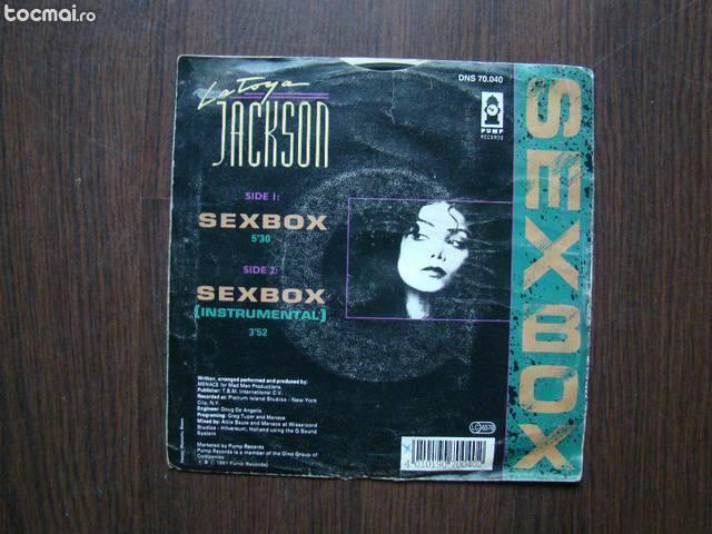 disc vinil La Toya Jackson ‎– Sexbox