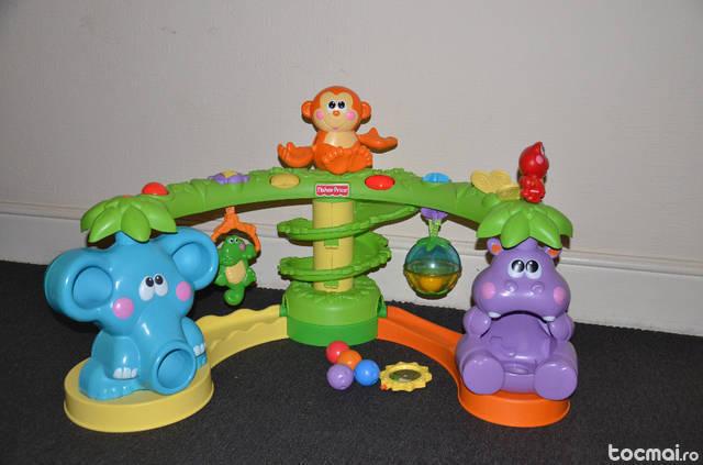 Fisher- price go baby go crawl and cruise musical jungle