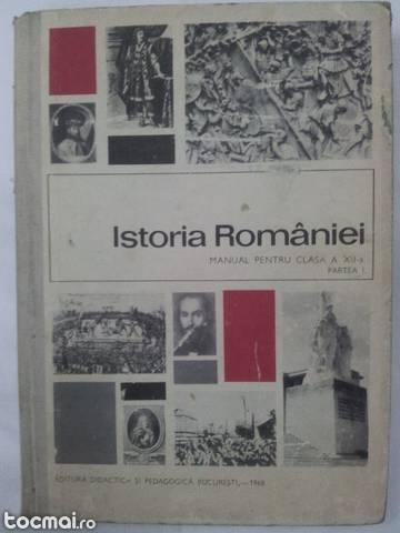 Istoria Romaniei, manual pentru clasa a XII- a, 1968