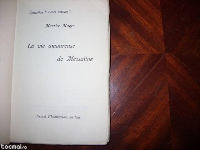 La vie amoureuse de Messaline ( f. rara, 1926 )