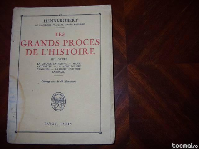 Les grands proces de L'histoire lll (1929 )