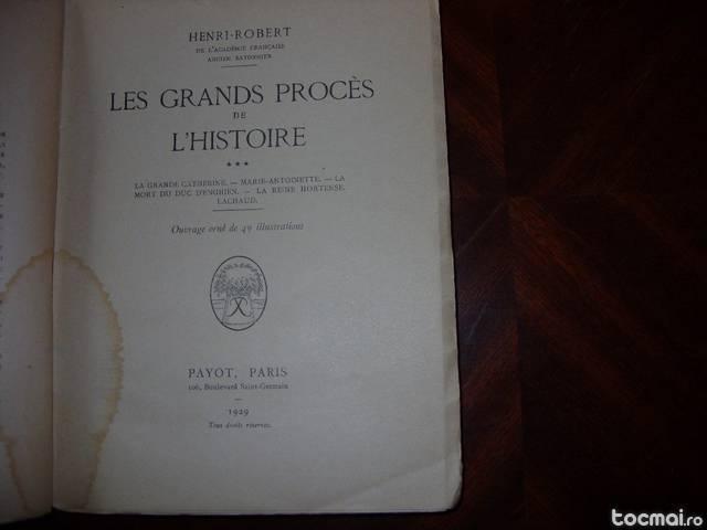 Les grands proces de L'histoire lll (1929 )