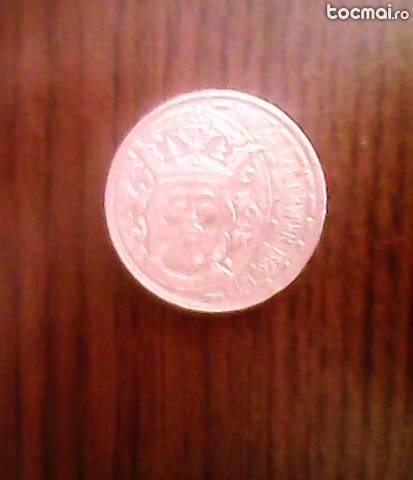 Moneda Mircea cel Batran 50 bani