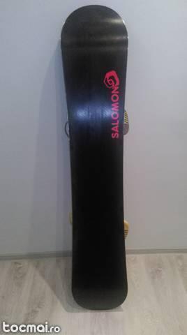 Placa Salomon si legaturi Snowboard Forum Faction