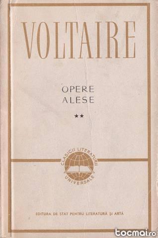 Voltaire – Opere alese vol II
