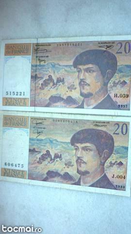 Bancnote Franta DIN 1980 SI 1997