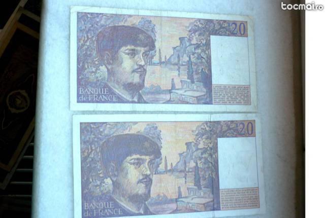 Bancnote Franta DIN 1980 SI 1997