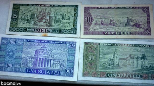 Lot bancnote Romania 1966