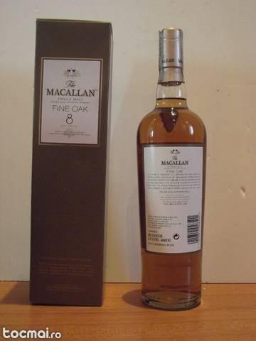 Whisky the macallan fine oak 8 years