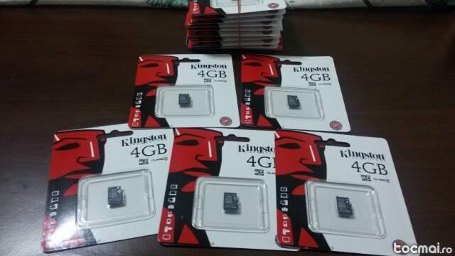 Carduri microSD 4Gb Kingston