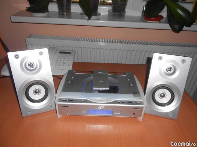 cd player cu amplificator si radio jvc