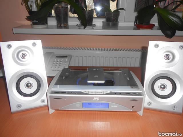 cd player cu amplificator si radio jvc