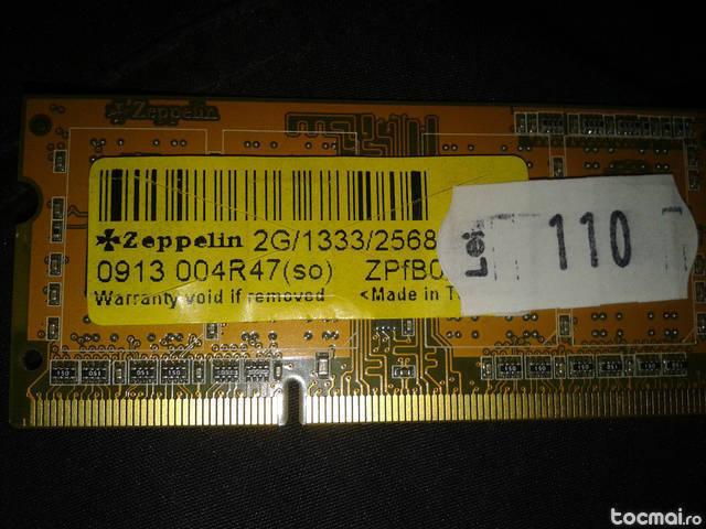 Memorie 2G/ 1333/ 2568 Zeppelin