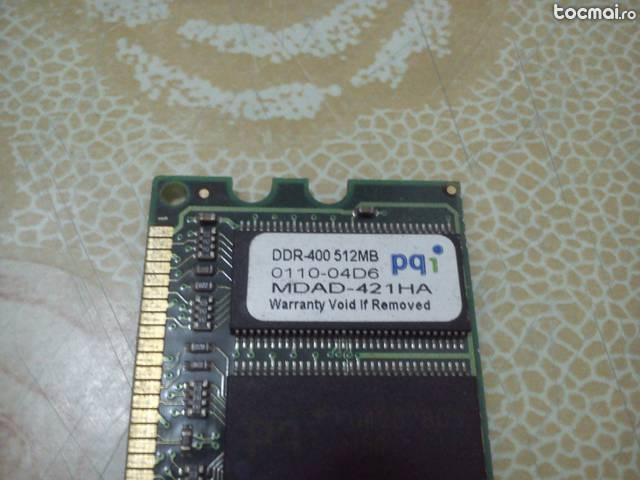 Memorie Ram DDR 512 MB