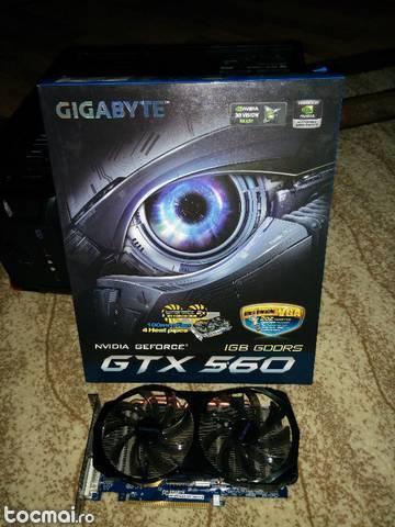 Placa video Gigabyte Geforce GTX560 , Nvidia, GDDR5 , 256biti