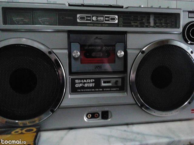 Radiocasetofon SHARP GF- 9191 Stereo Radio Cassette