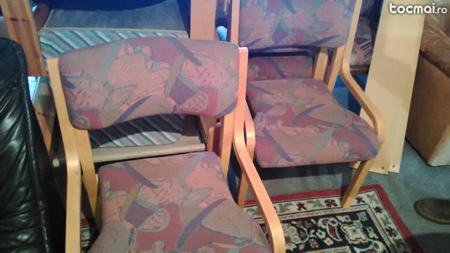 set 6 scaune lemn , germania