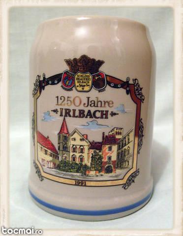 Halba din ceramica Irlbach 1991 Germania