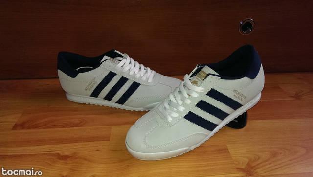 Adidas Beckendauer gri cu indigo model nou 2015