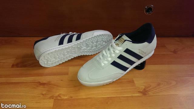 Adidas Beckendauer gri cu indigo model nou 2015