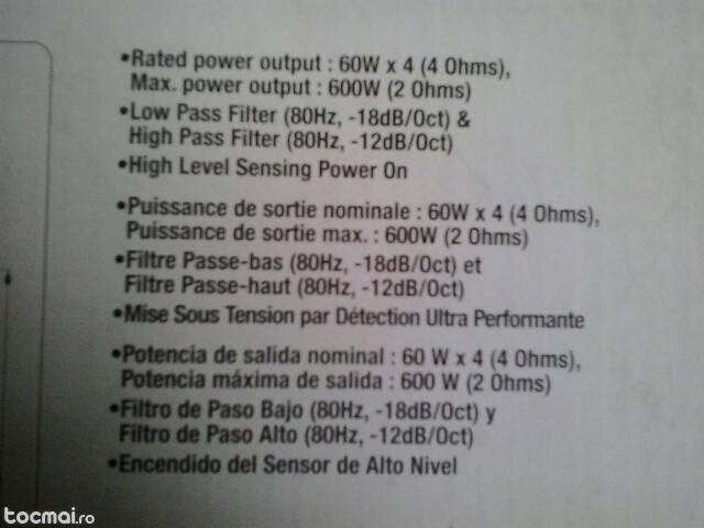 amplificator sony 600w