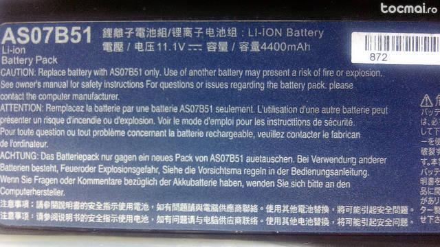 Baterie laptop AS07B51