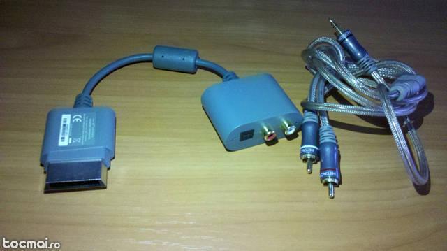 Cablu sunet RCA OPTIC Audio Xbox 360 - audio adapter