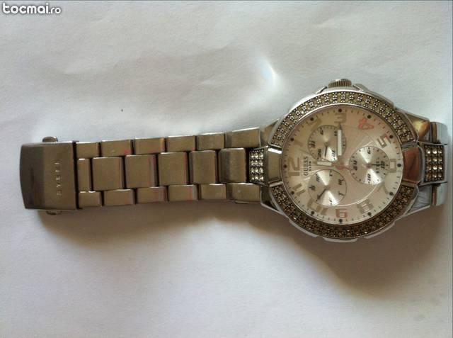Ceas guess silver arism