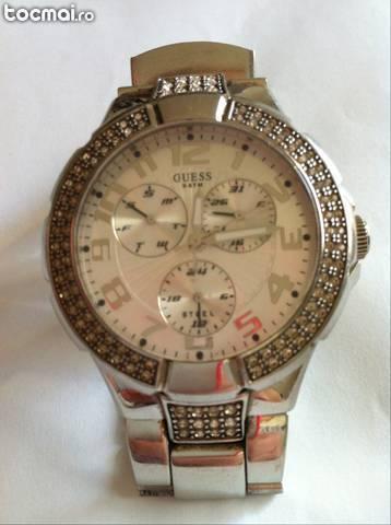 Ceas guess silver arism