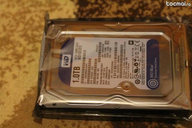 Hard disk western digital blue 1tb, 7200rpm, 64mb, sata 3